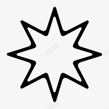 星星星球馅饼图标图标