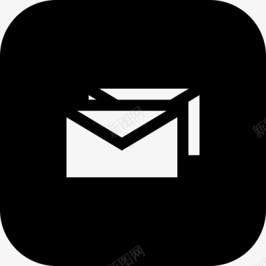 多个用户信封邮件电子邮件图标图标
