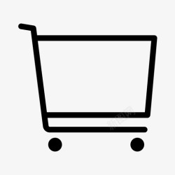 开始购物购物车严肃简历图标高清图片