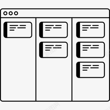 打开窗口浏览器web文本图标图标