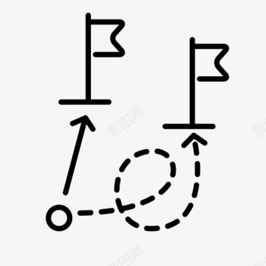 服装战略杰作粘液图标图标