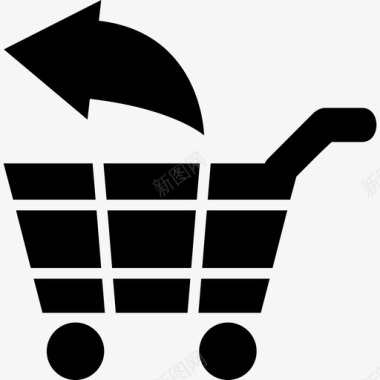 购物车外商业界面符号指向性图标图标
