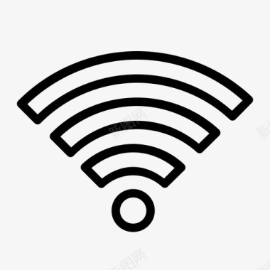 WiFi标志wifi连接酒店图标图标