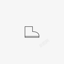 牛仔装备采购产品靴子金属脚趾户外装备图标高清图片