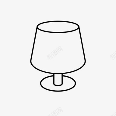 干邑杯酒精酒图标图标