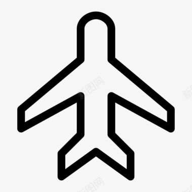 登机密码箱飞机登机飞行图标图标