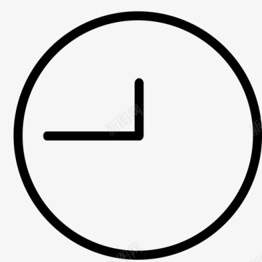 钟表挂钟计时器图标图标