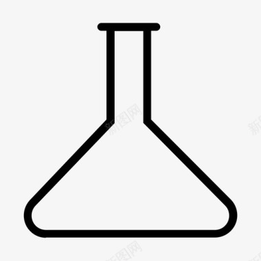 样机瓶子锥形烧瓶科学口腔图标图标