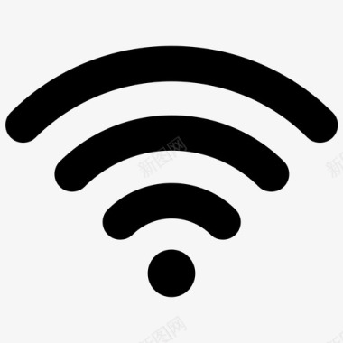 WiFi标志信号wifipie图标图标