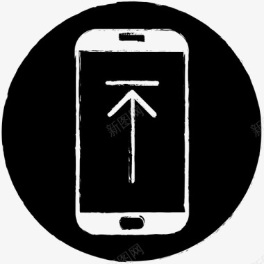信息传输智能手机上传usb手机传输图标图标