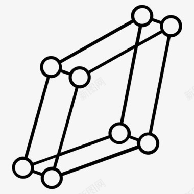 山3D3d分子科学nope图标图标