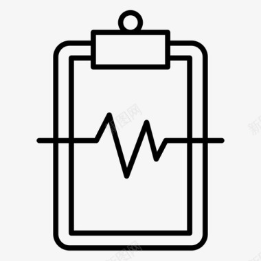 医学报告医疗报告记录注释图标图标