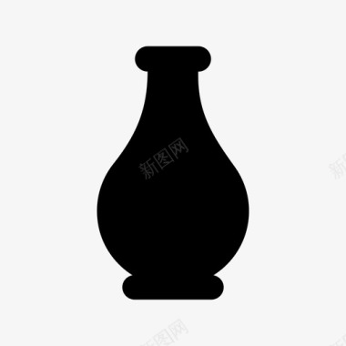 花瓶地板花瓶掌柜图标图标