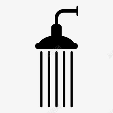 脏污淋浴清洁脏污图标图标