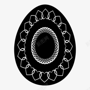 复活节彩蛋逾越节彩蛋不举行图标图标