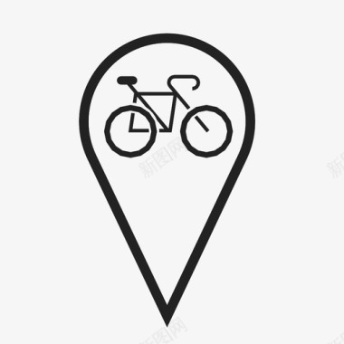 公路自行车减法运动图标图标