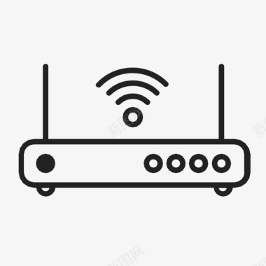 互联网wifi路由器maudlin互联网图标图标