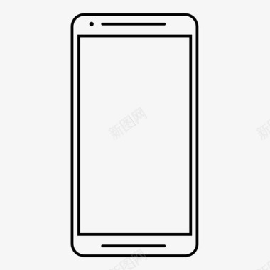 Google手机智能手机substractsignal图标图标