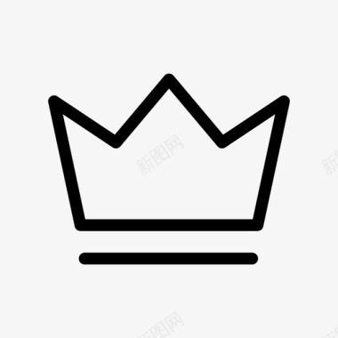 皇冠标志皇家图标图标