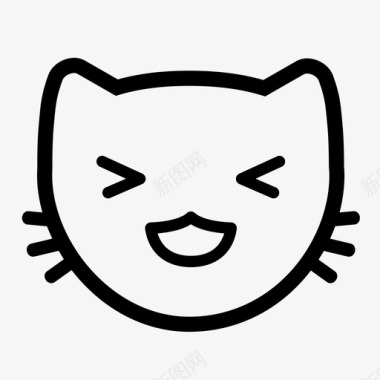 情侣猫laughingkitty出售smiley图标图标