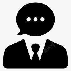 说教演讲引用说教图标高清图片