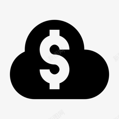 云传输云支付网络支付在线购买图标图标