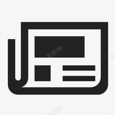 报纸记者不图标图标