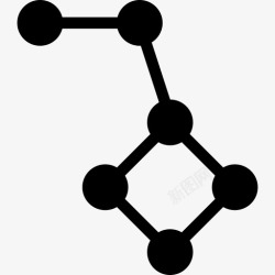 天文镜星座占星术天文学图标高清图片