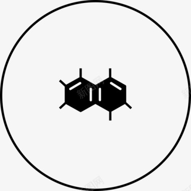 十二生肖矢量高分子结构严肃图标图标