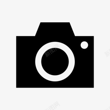相机单反相机镜头图标图标