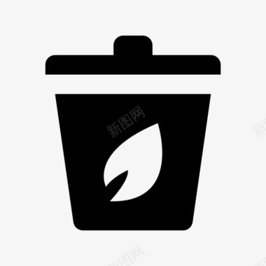 回收站垃圾桶再利用图标图标