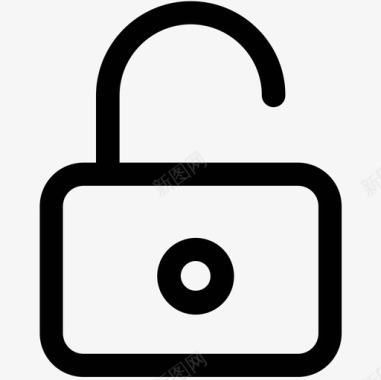 钥匙PNG图解锁安全打开图标图标