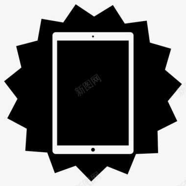 黑色ipadapple平板电脑ipadipadapple图标图标