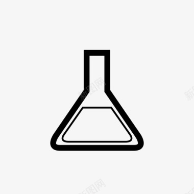 化学练习烧瓶物体材料图标图标