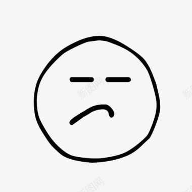 怀疑犹豫不决不确定微笑图标图标