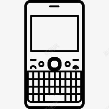 带按键的手机键盘工具和用具电话机图标图标