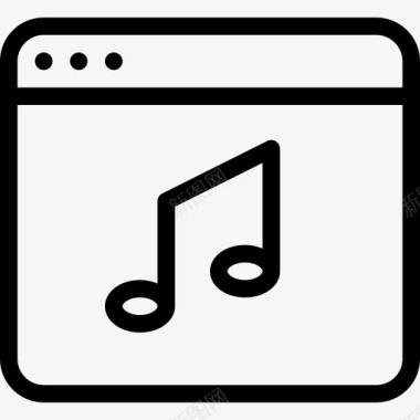 qq音乐应用图标设计音乐应用程序播放器手机图标图标