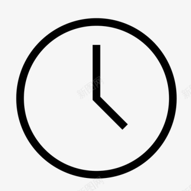 多个用户时钟计时器日程表图标图标