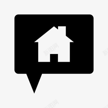 房子评论分享信息图标图标