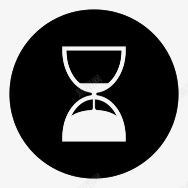 沙漏互联网加载图标图标