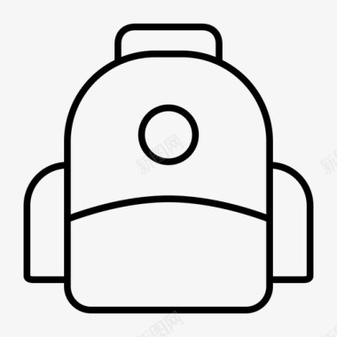 书包智能手机图标图标