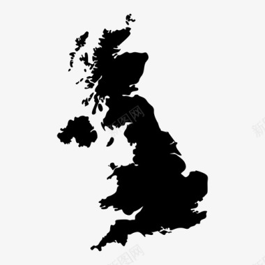 爆发英国无线英国和爱尔兰图标图标