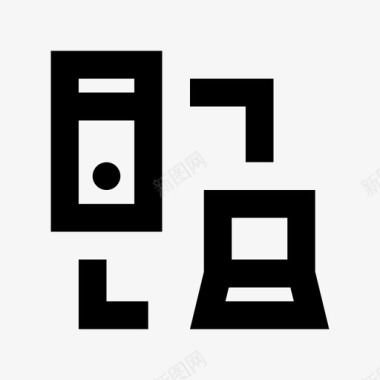 服务器服务器连接网页和开发材料图标图标