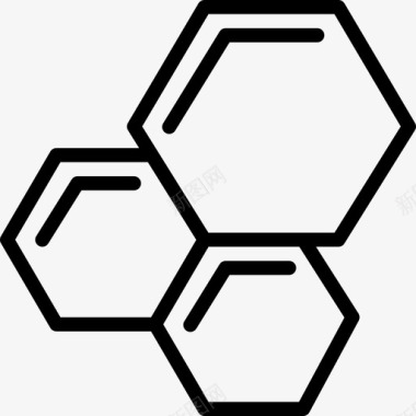 碳碳环科学研究图标图标