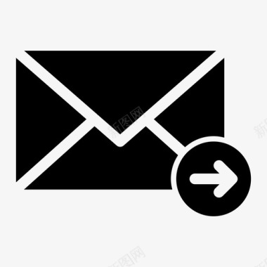 电子邮件下一封电子邮件上箭头按钮即将发送的电子邮件图标图标