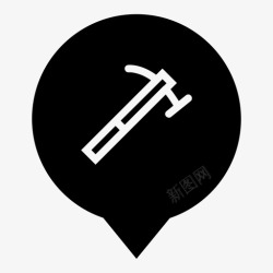 黄金锤子素材工具商店不图标高清图片