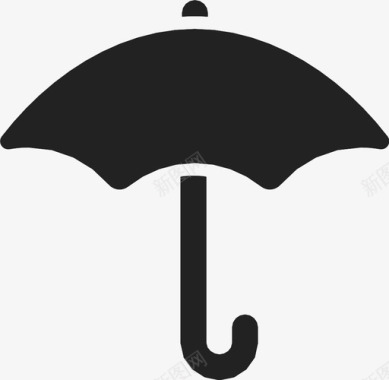 雨伞衣服和衣服图标图标