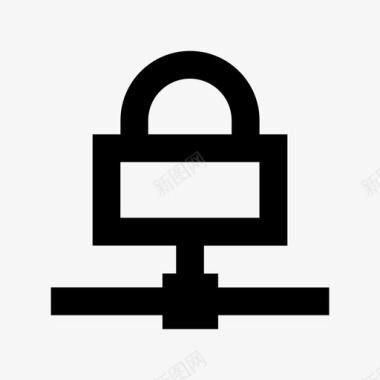 服务器服务器安全网络技术材料图标图标