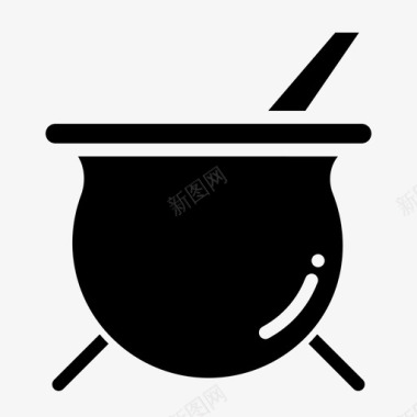 平底锅锅瓦罐厨房图标图标