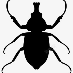 虫形动物长角虫形动物动物王国图标高清图片